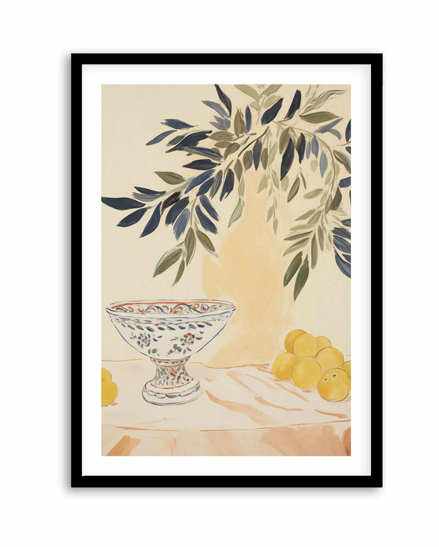 Tuscan Mornings No II | Art Print from Olive et Oriel where you can shop wallpaper and artworks online