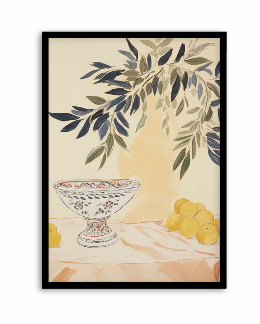 Tuscan Mornings No II | Art Print from Olive et Oriel where you can shop wallpaper and artworks online