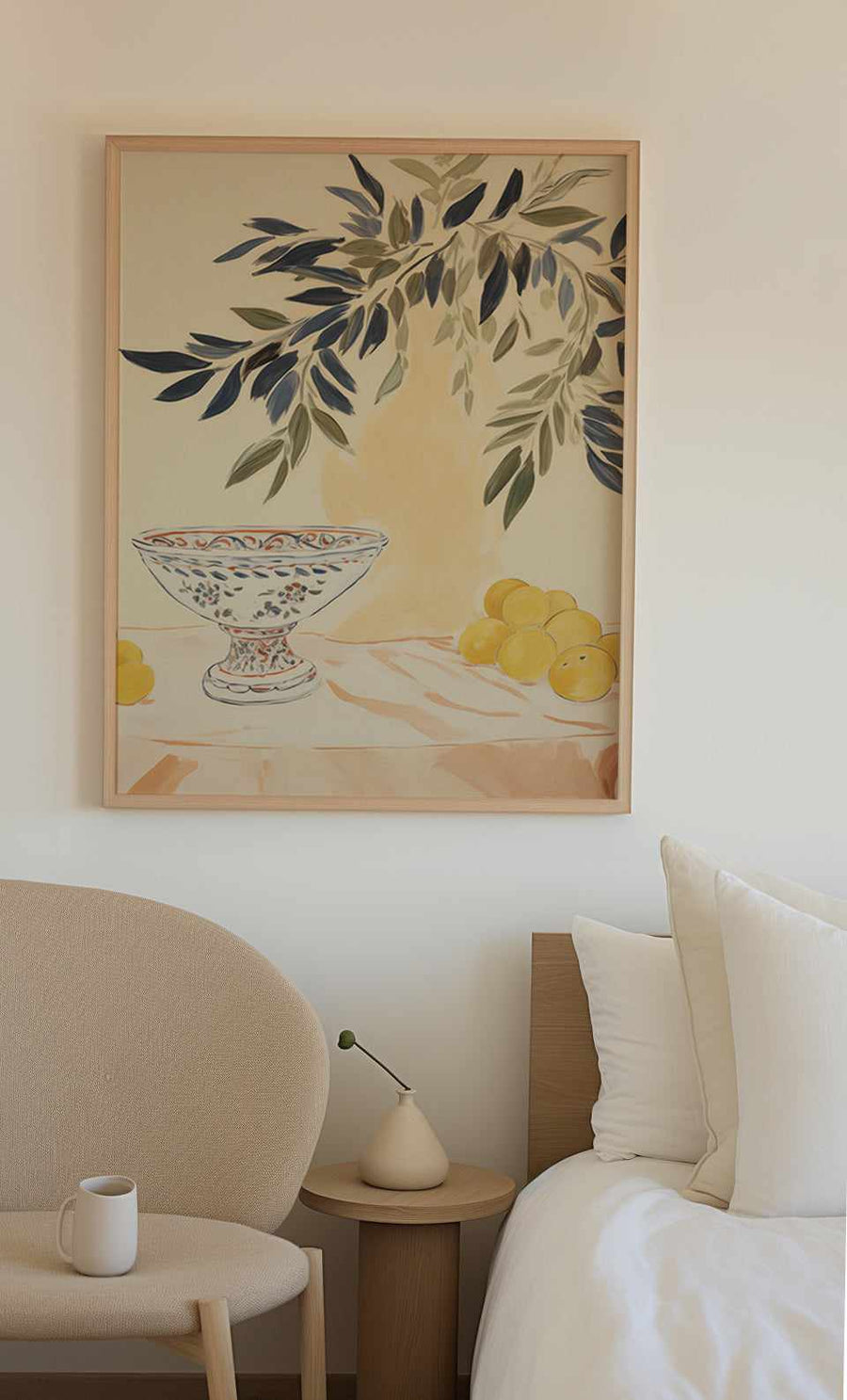 Tuscan Mornings No II | Art Print from Olive et Oriel where you can shop wallpaper and artworks online