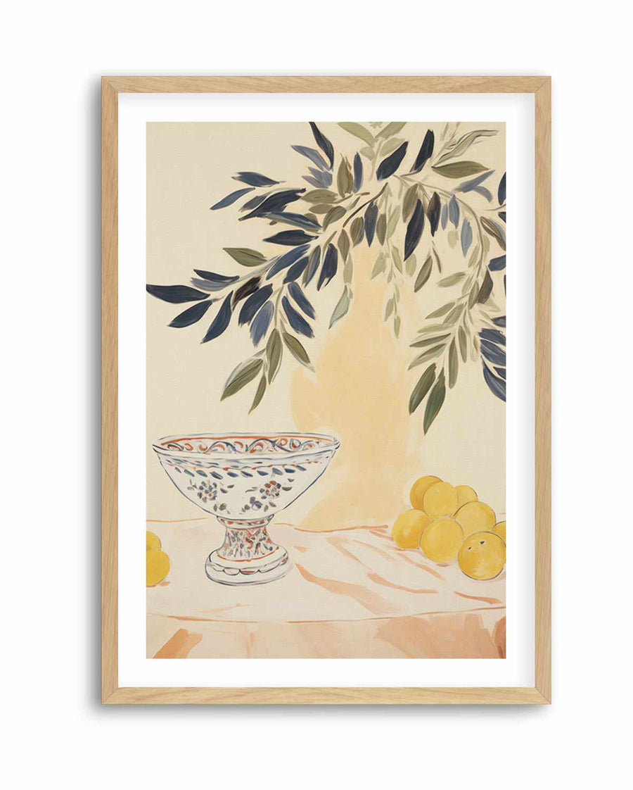 Tuscan Mornings No II | Art Print from Olive et Oriel where you can shop wallpaper and artworks online