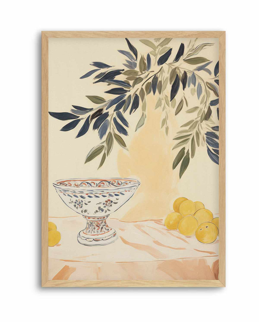 Tuscan Mornings No II | Art Print from Olive et Oriel where you can shop wallpaper and artworks online