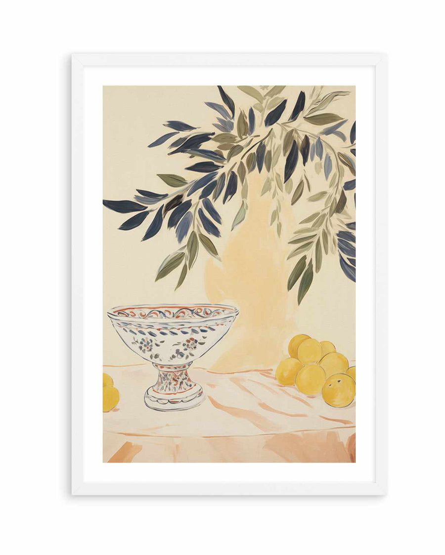 Tuscan Mornings No II | Art Print from Olive et Oriel where you can shop wallpaper and artworks online
