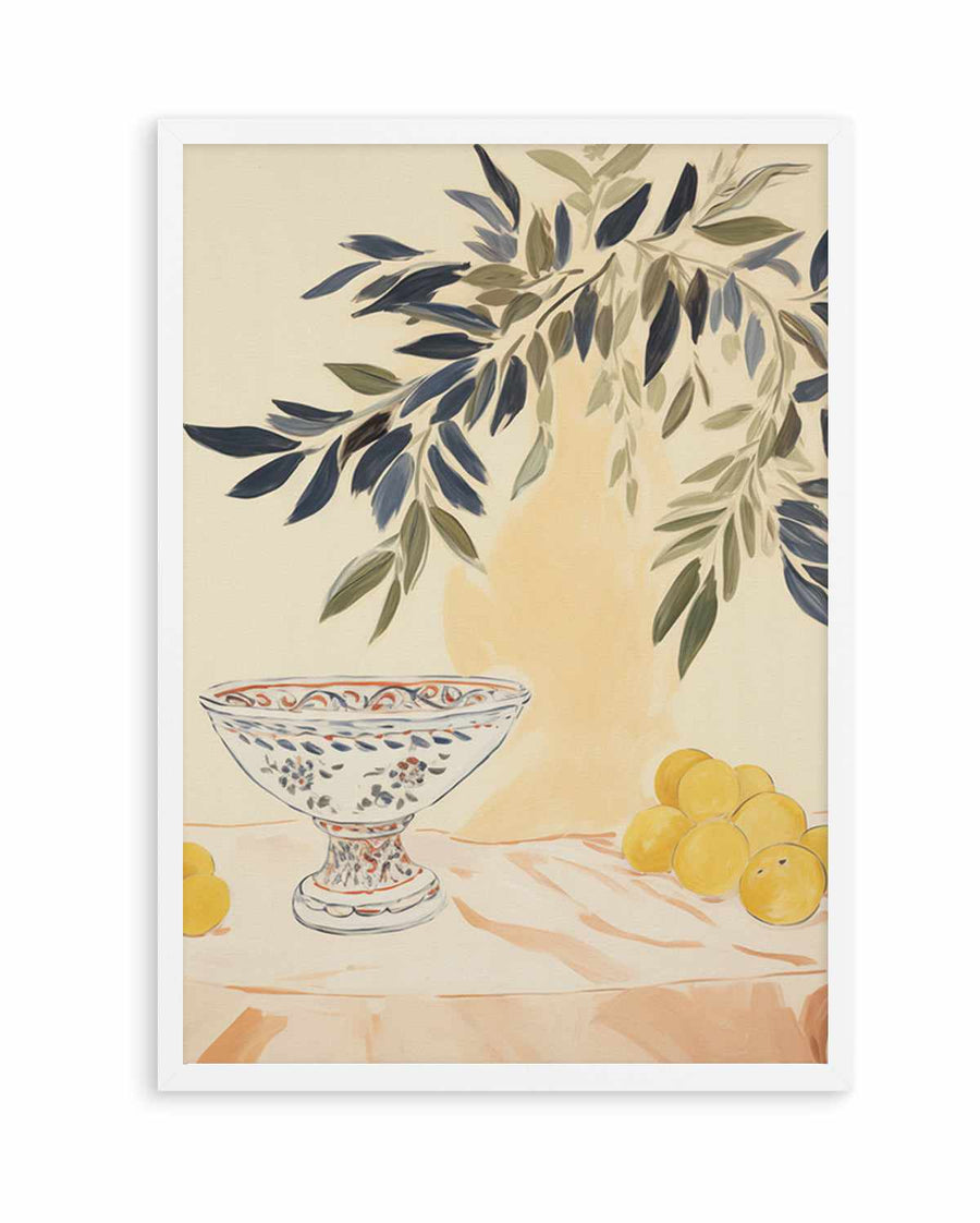 Tuscan Mornings No II | Art Print from Olive et Oriel where you can shop wallpaper and artworks online