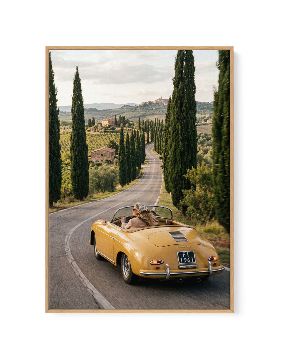 Tuscan Speedster I | Framed Canvas Art Print