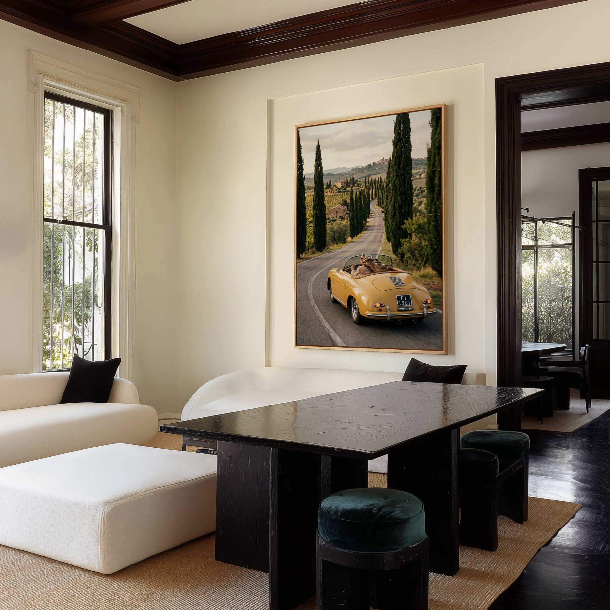 Tuscan Speedster I | Framed Canvas Art Print