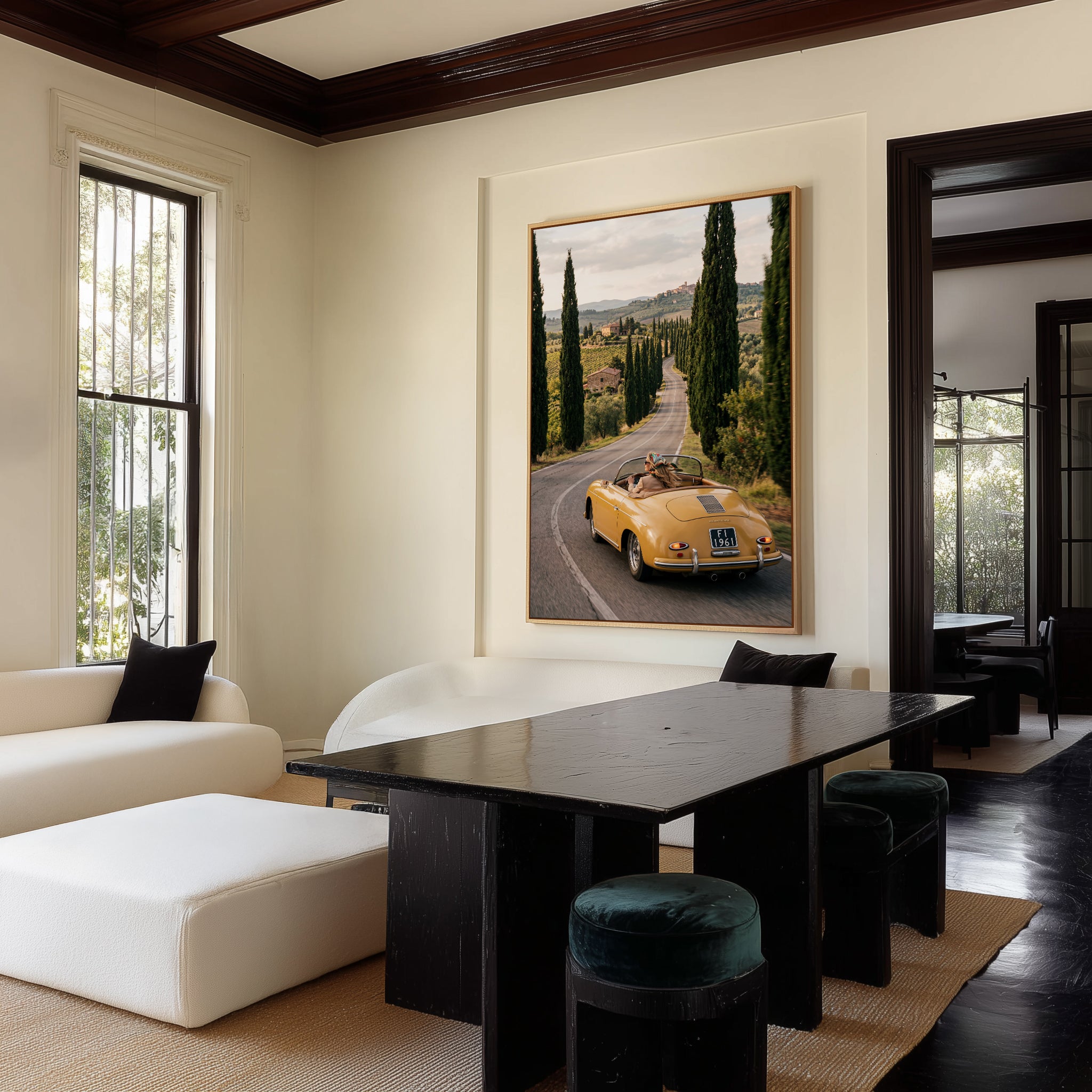 Tuscan Speedster I | Framed Canvas Art Print