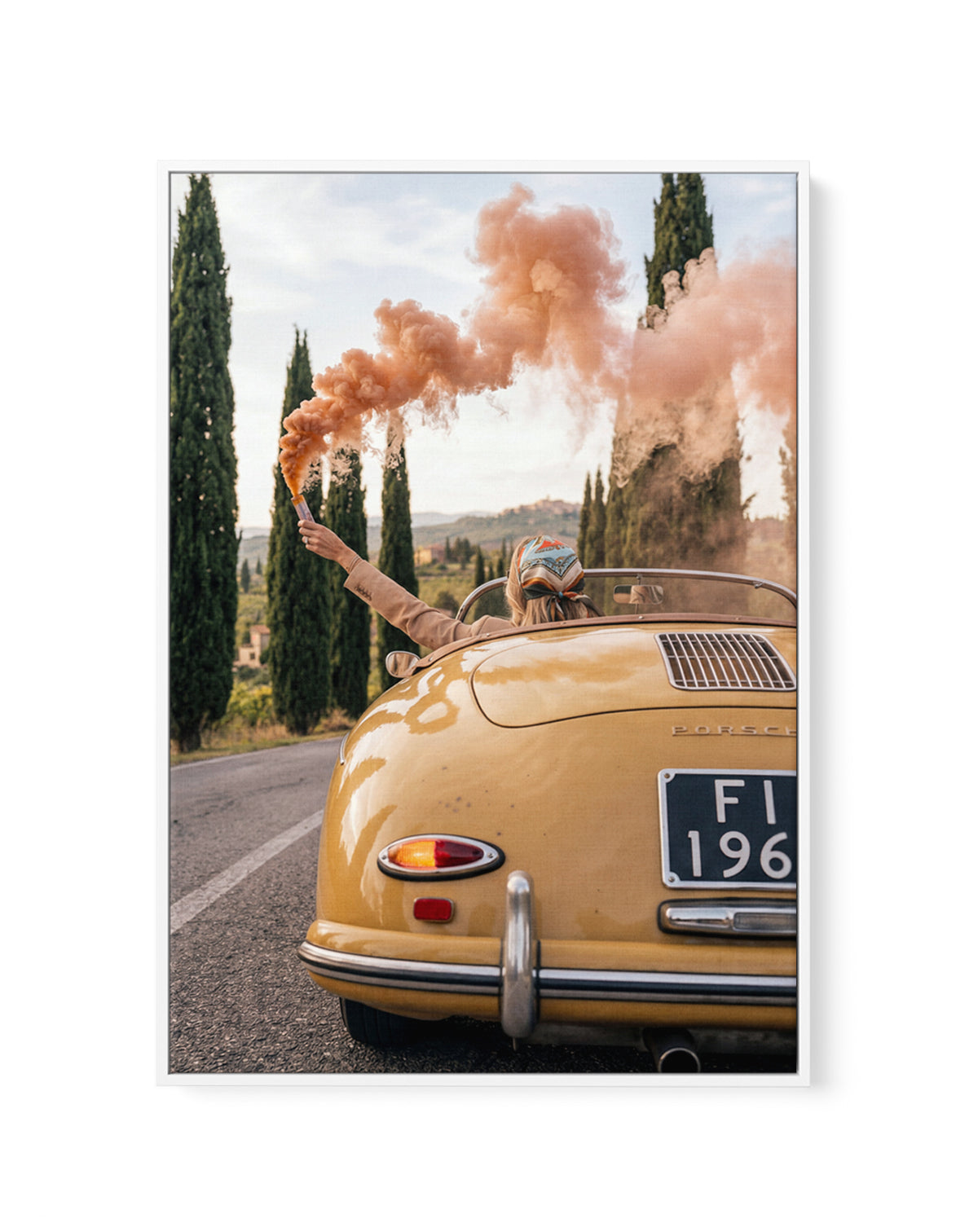 Tuscan Speedster II | Framed Canvas Art Print