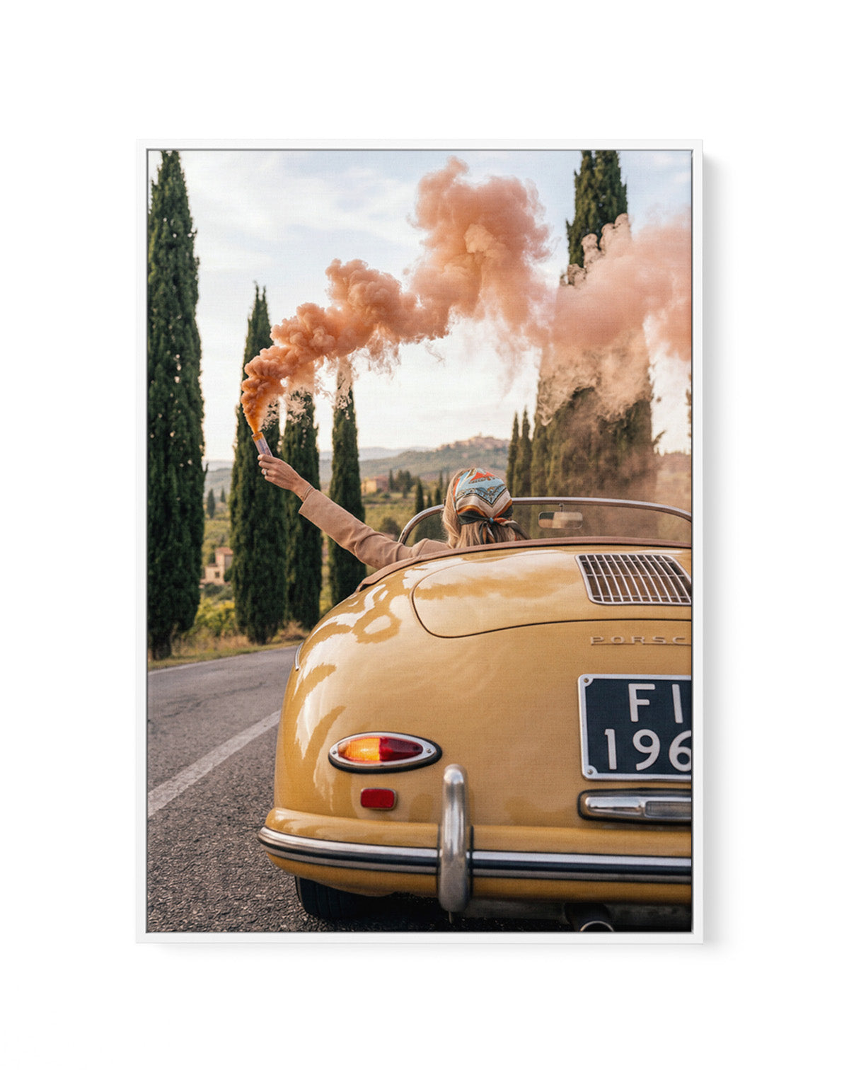 Tuscan Speedster II | Framed Canvas Art Print