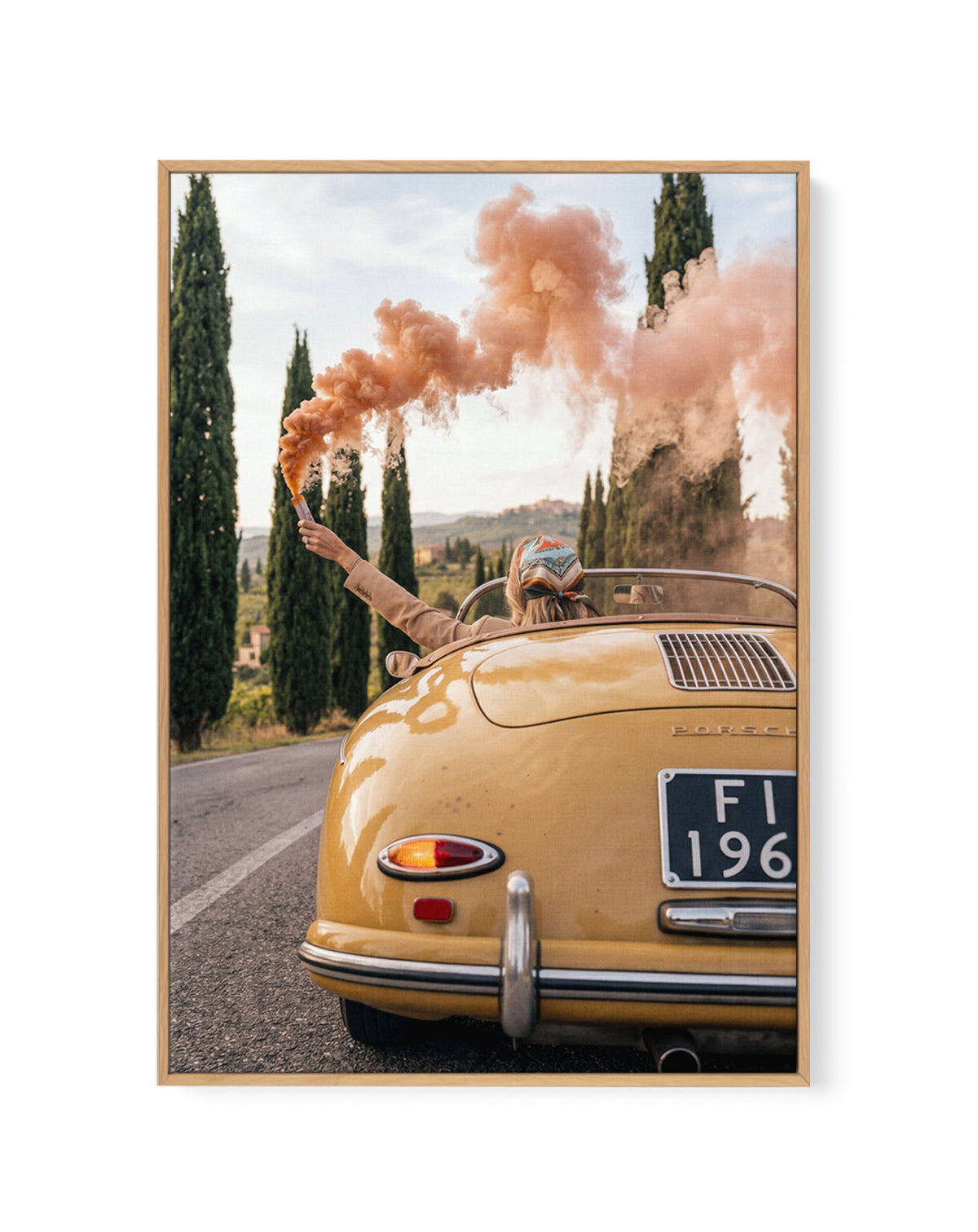 Tuscan Speedster II | Framed Canvas Art Print