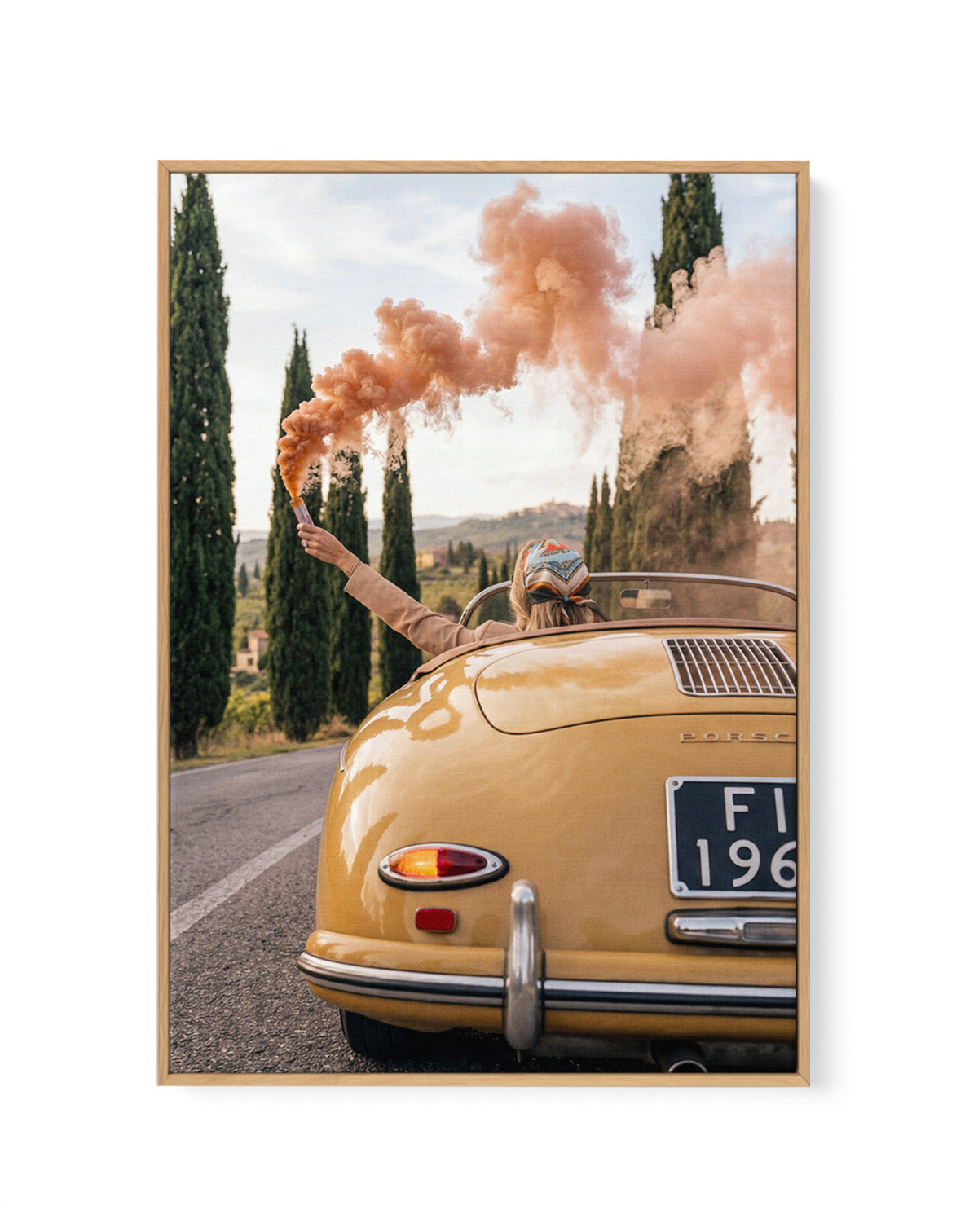 Tuscan Speedster II | Framed Canvas Art Print