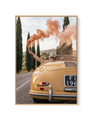 Tuscan Speedster II | Framed Canvas Wall Art