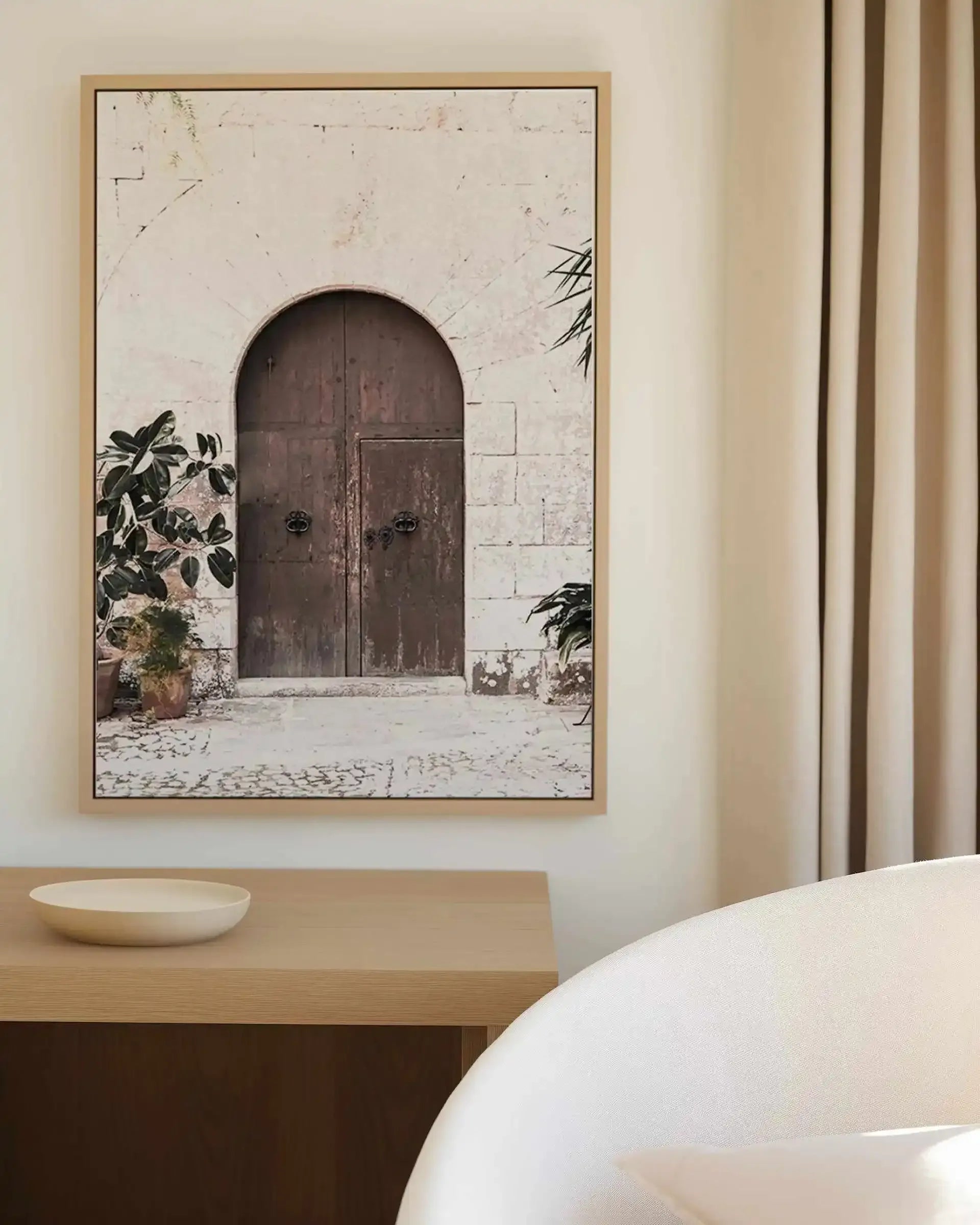 Tuscan Villa I | PT | Framed Canvas Art Print from Olive et Oriel where you can shop wallpaper and artworks online