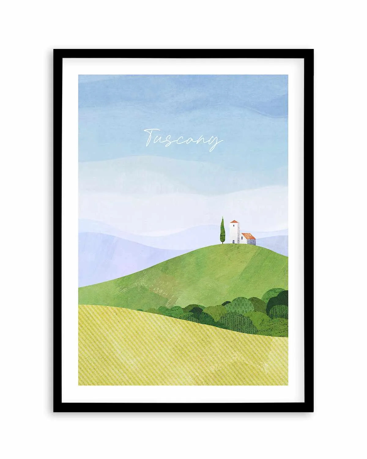 Tuscany by Henry Rivers Art Print from Olive et Oriel where you can shop wallpaper and artworks online