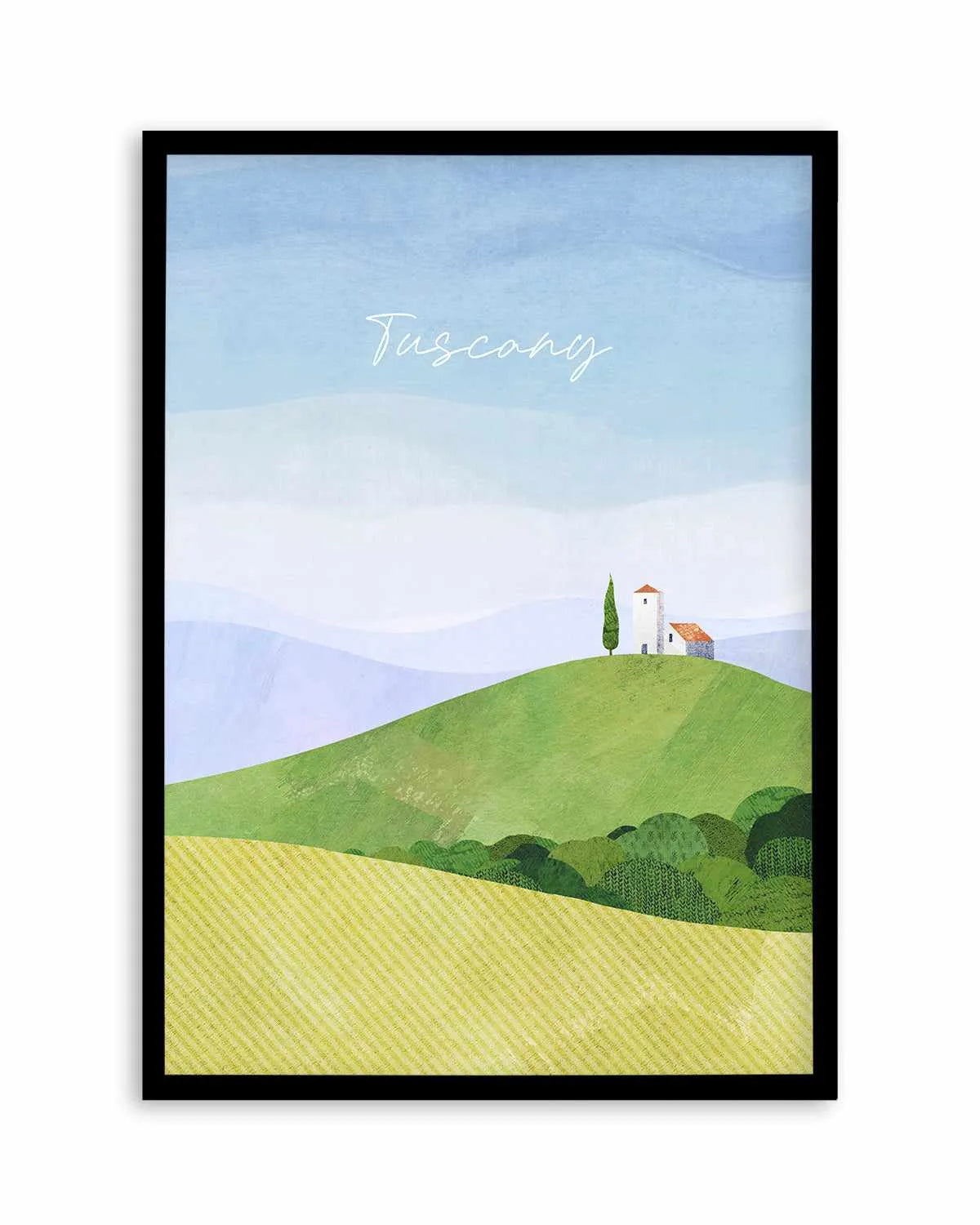 Tuscany by Henry Rivers Art Print from Olive et Oriel where you can shop wallpaper and artworks online