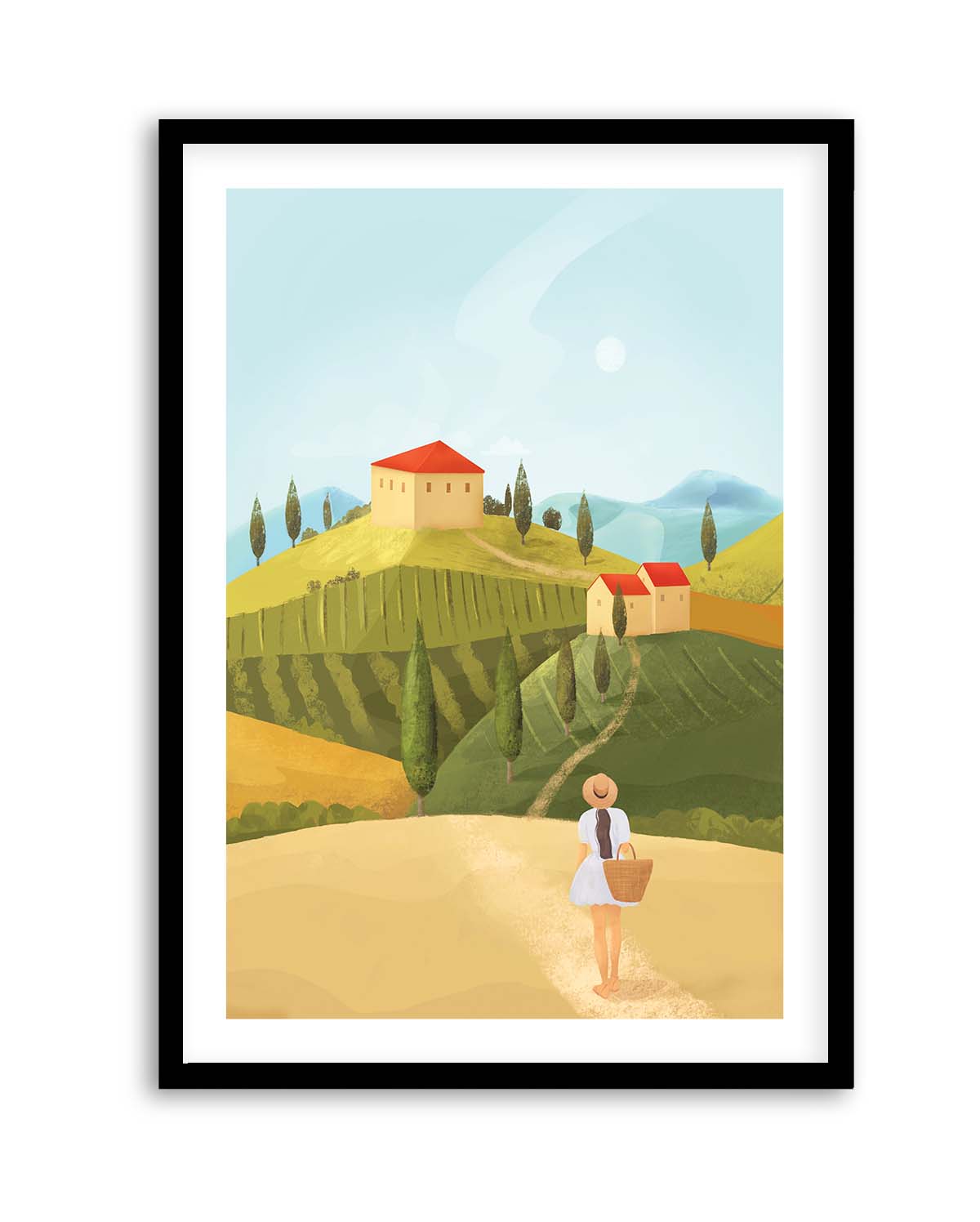 Tuscany By Petra Lizde | Art Print