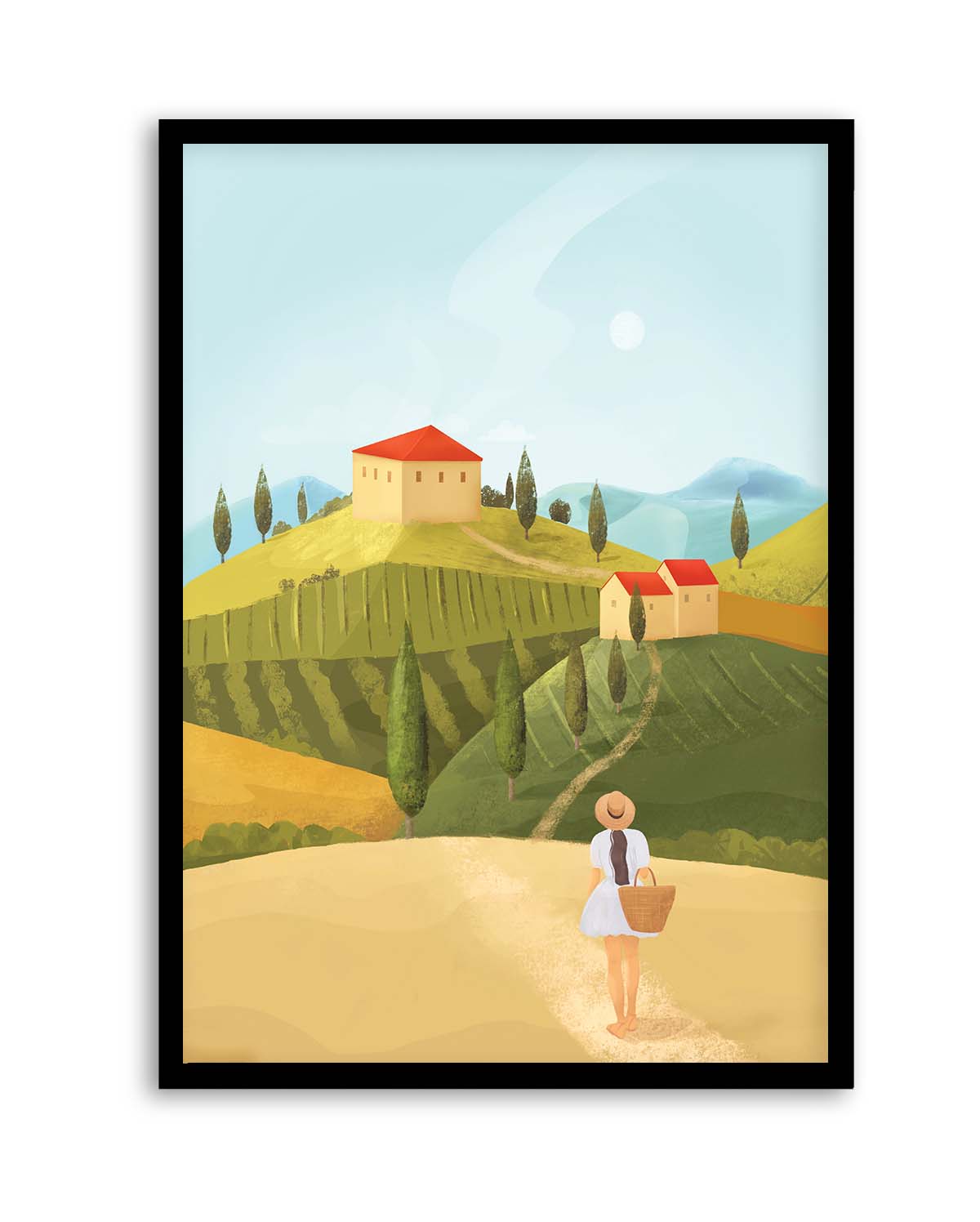 Tuscany By Petra Lizde | Art Print