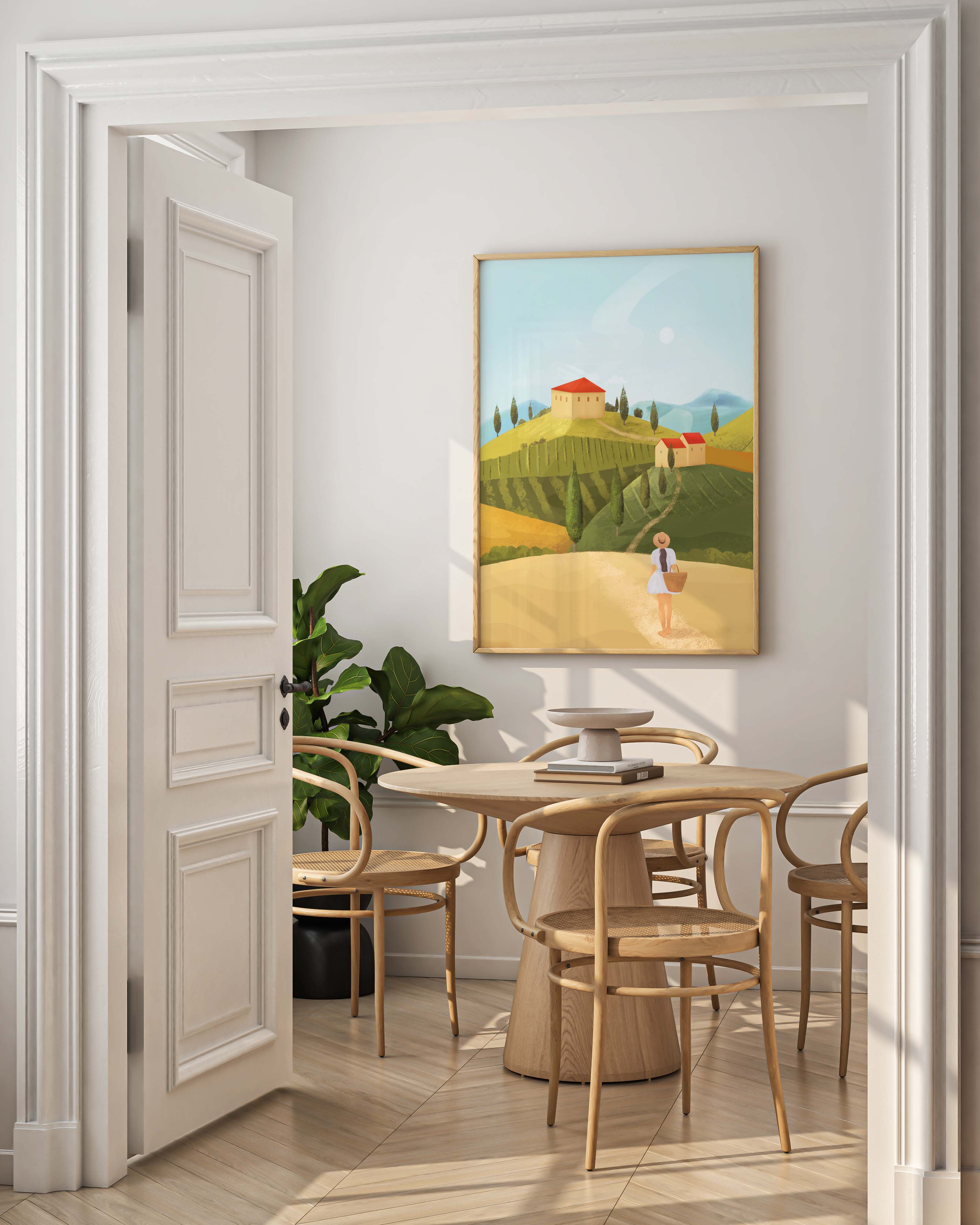 Tuscany By Petra Lizde | Art Print