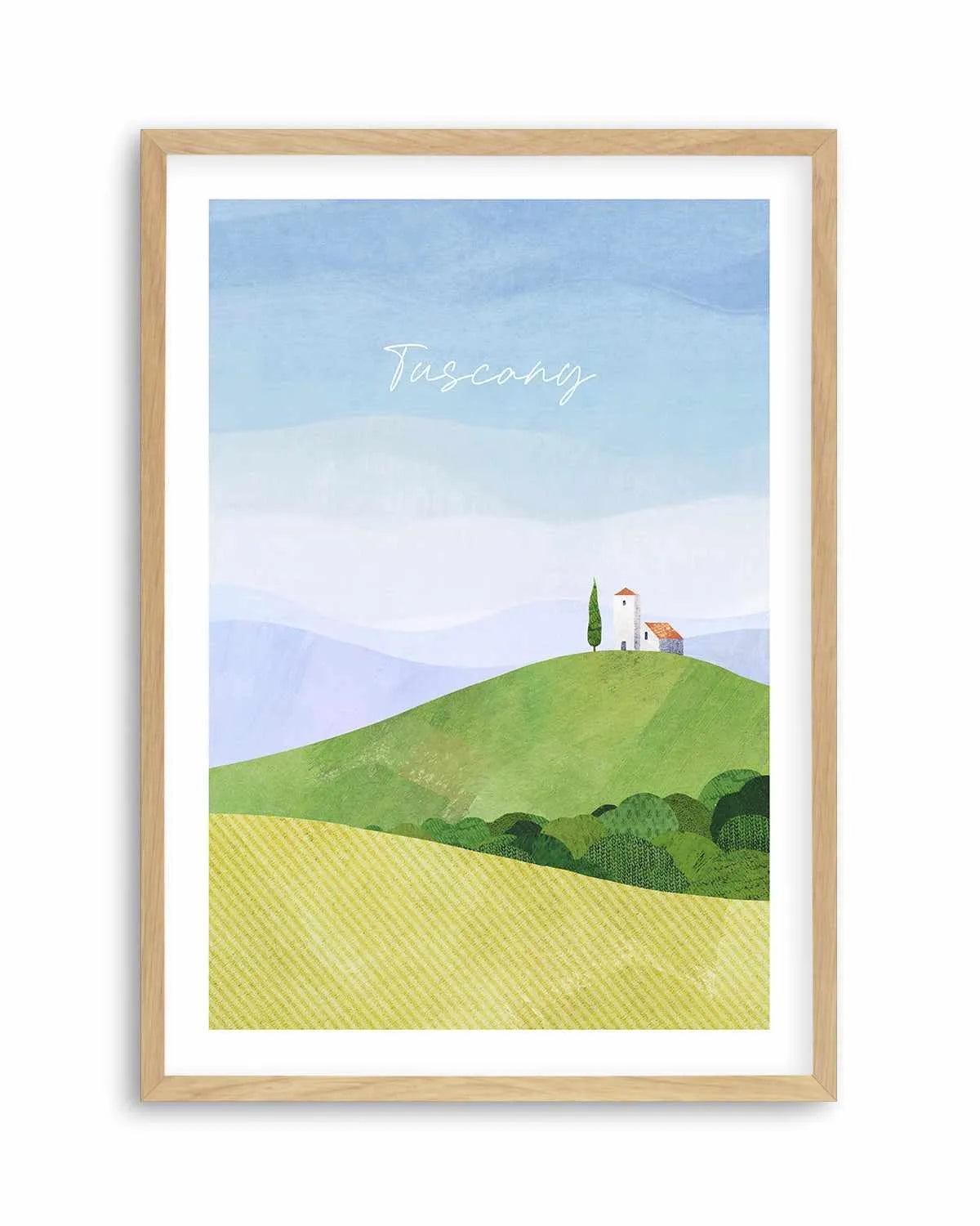 Tuscany by Henry Rivers Art Print from Olive et Oriel where you can shop wallpaper and artworks online