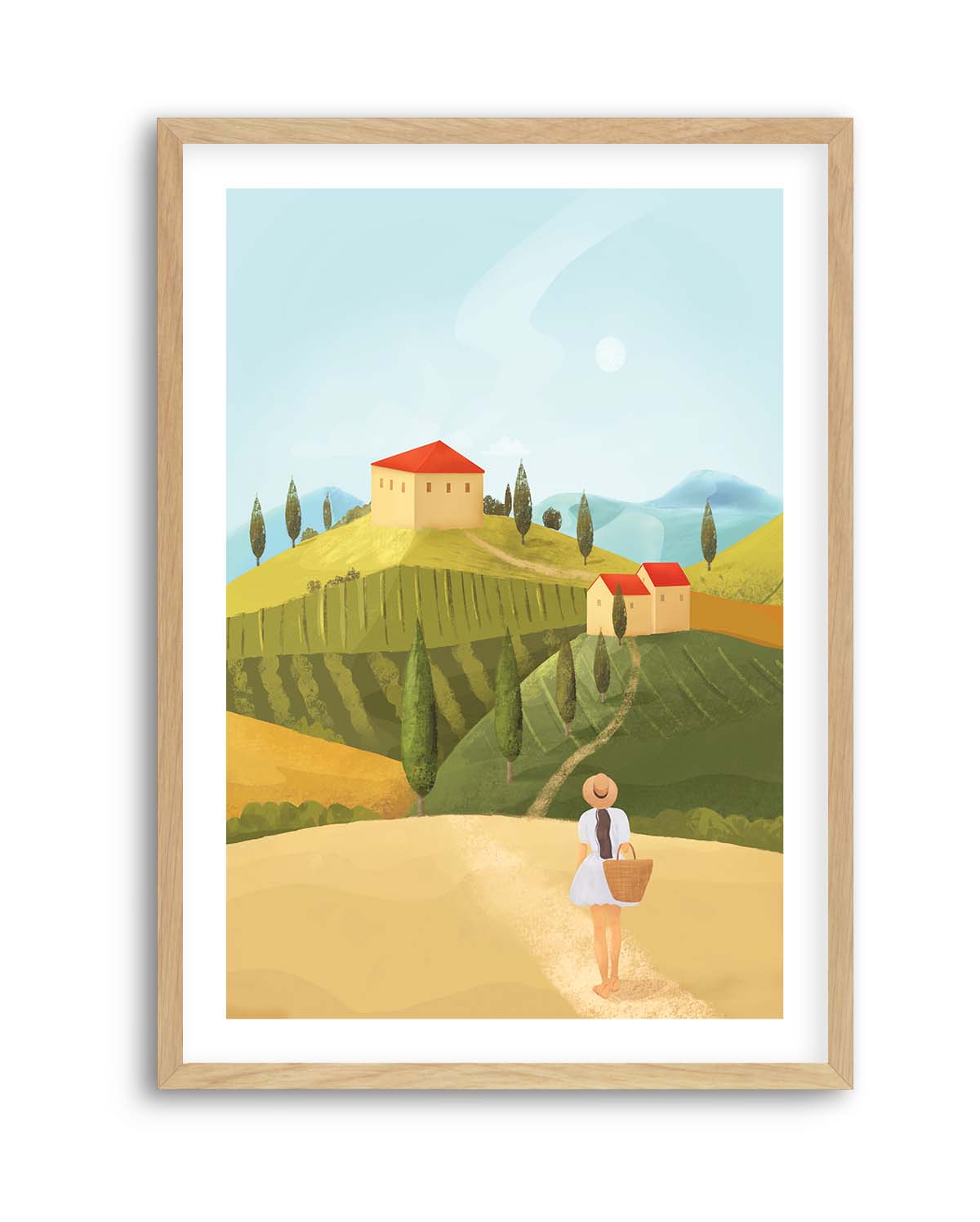 Tuscany By Petra Lizde | Art Print