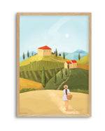 Tuscany By Petra Lizde | Art Print