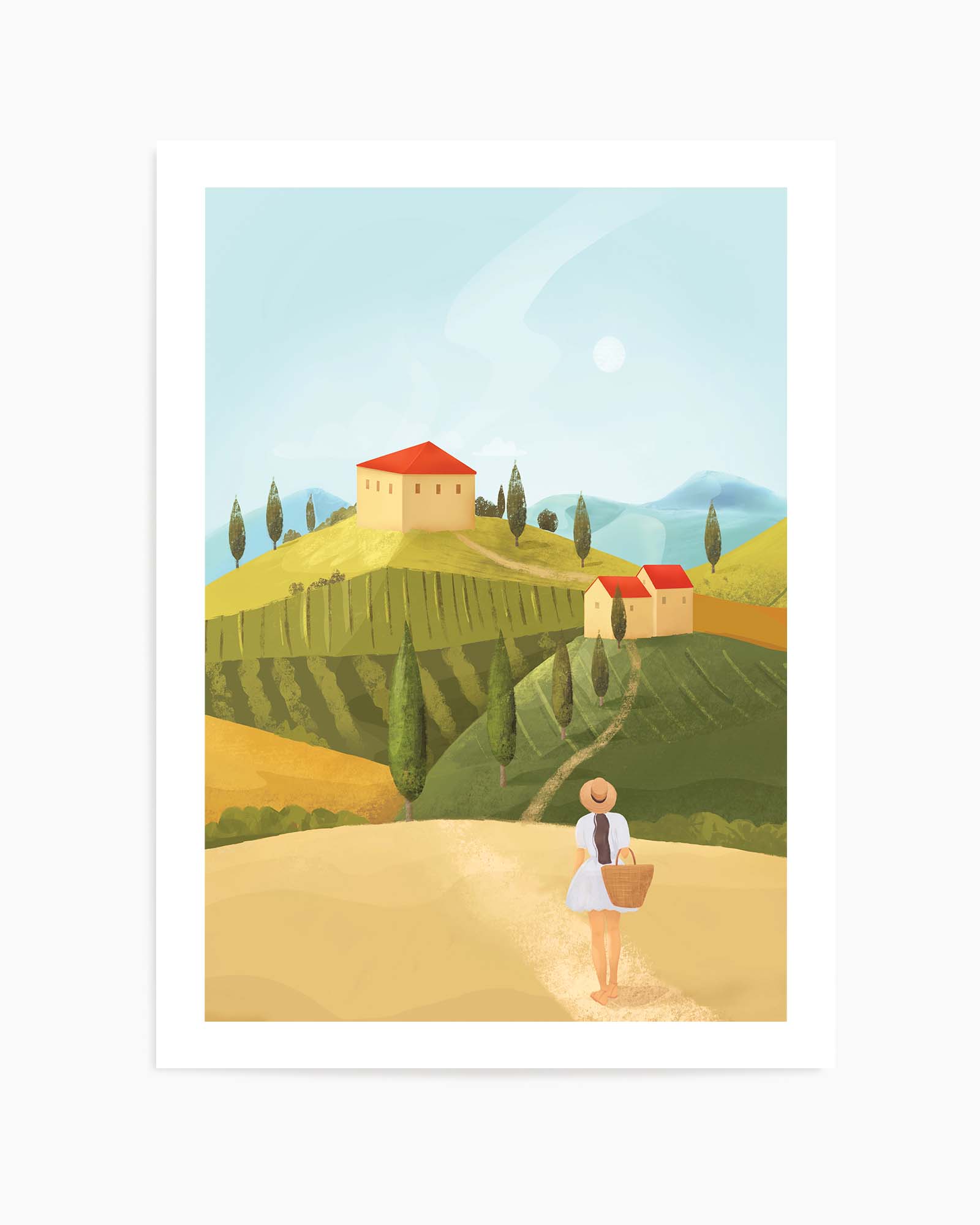 Tuscany By Petra Lizde | Art Print