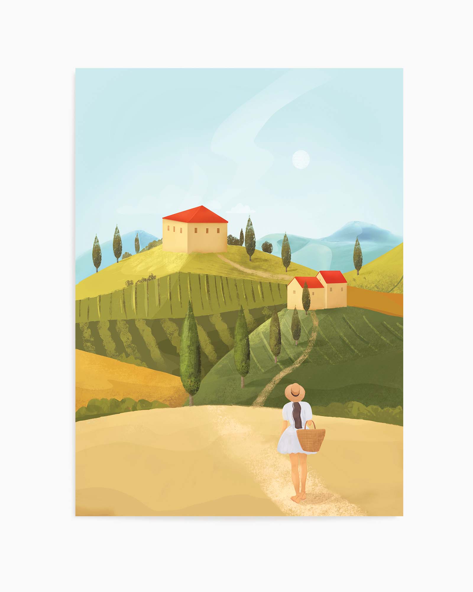 Tuscany By Petra Lizde | Art Print