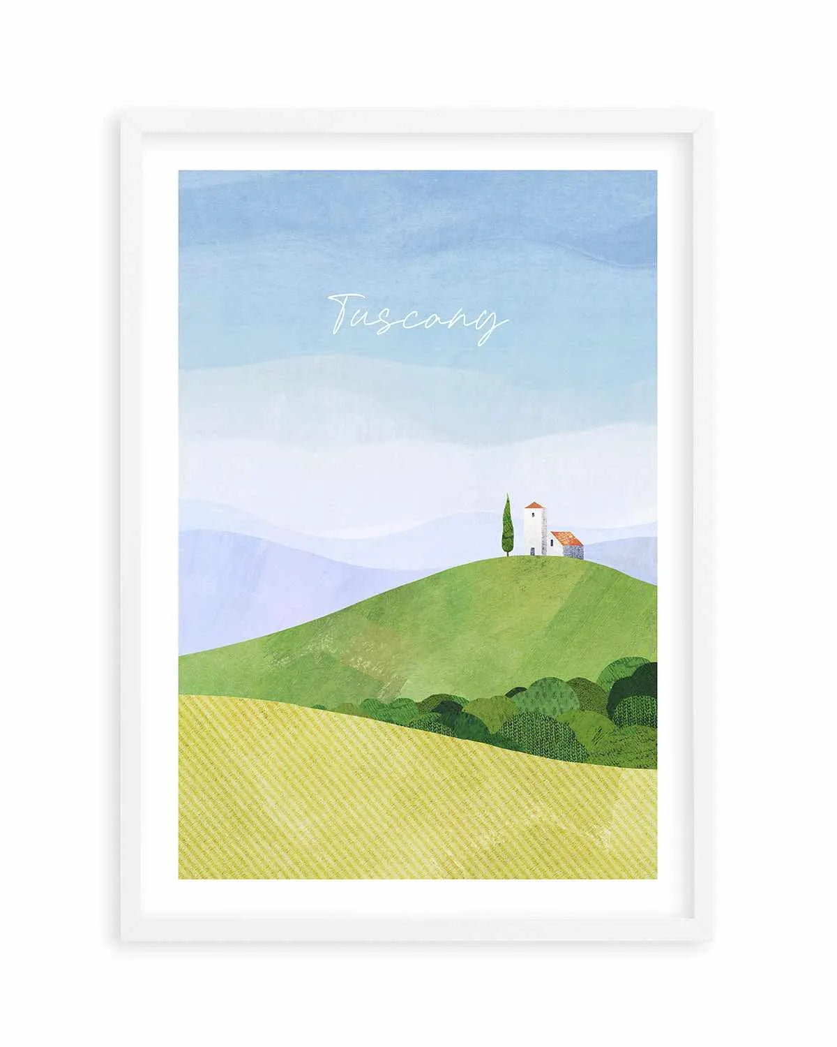Tuscany by Henry Rivers Art Print from Olive et Oriel where you can shop wallpaper and artworks online