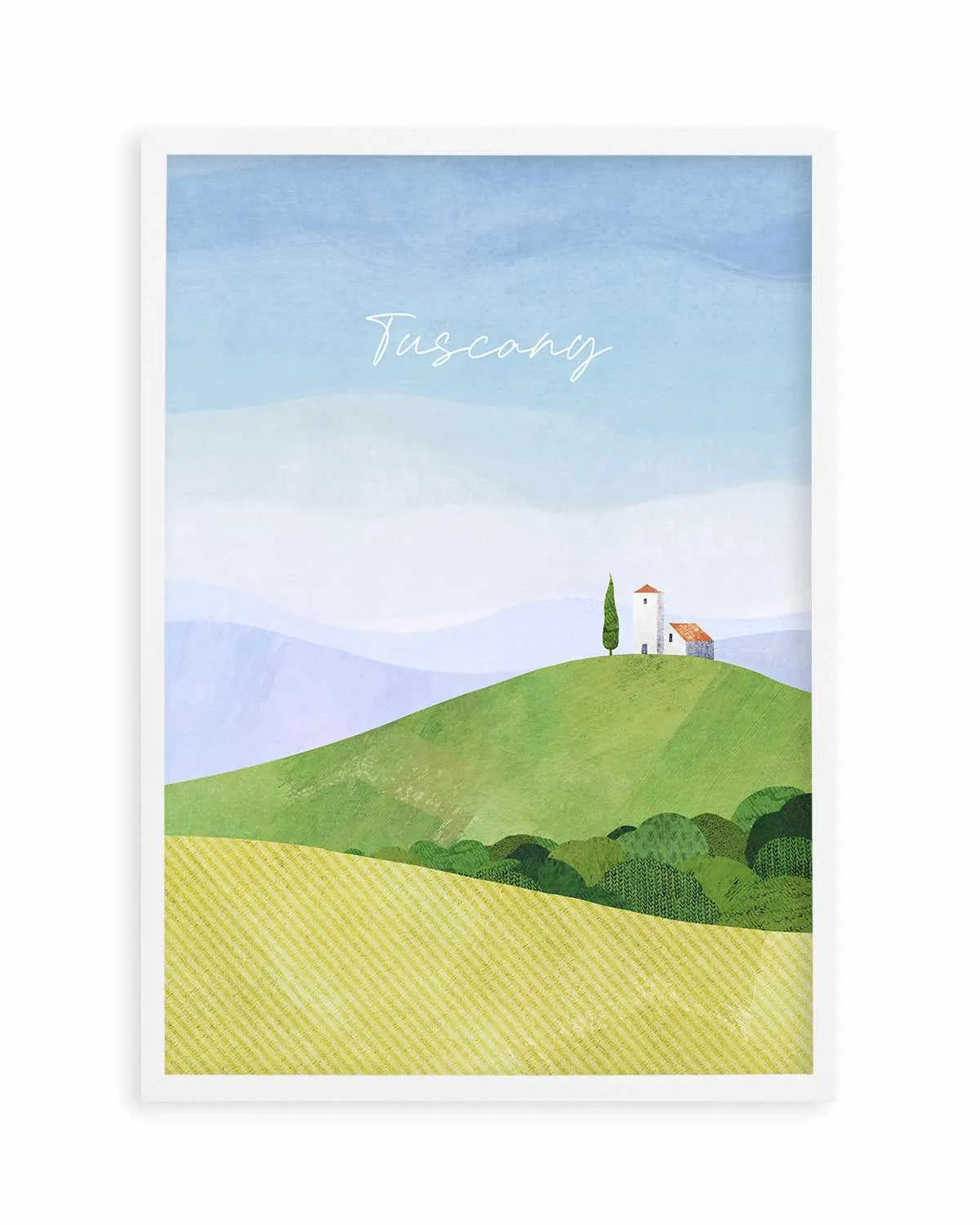 Tuscany by Henry Rivers Art Print from Olive et Oriel where you can shop wallpaper and artworks online