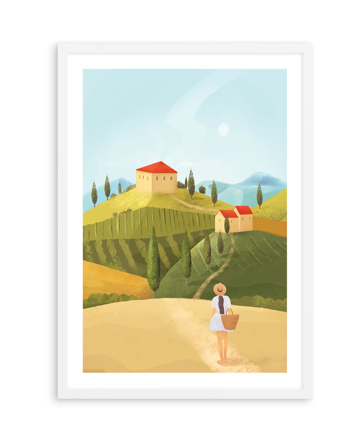 Tuscany By Petra Lizde | Art Print