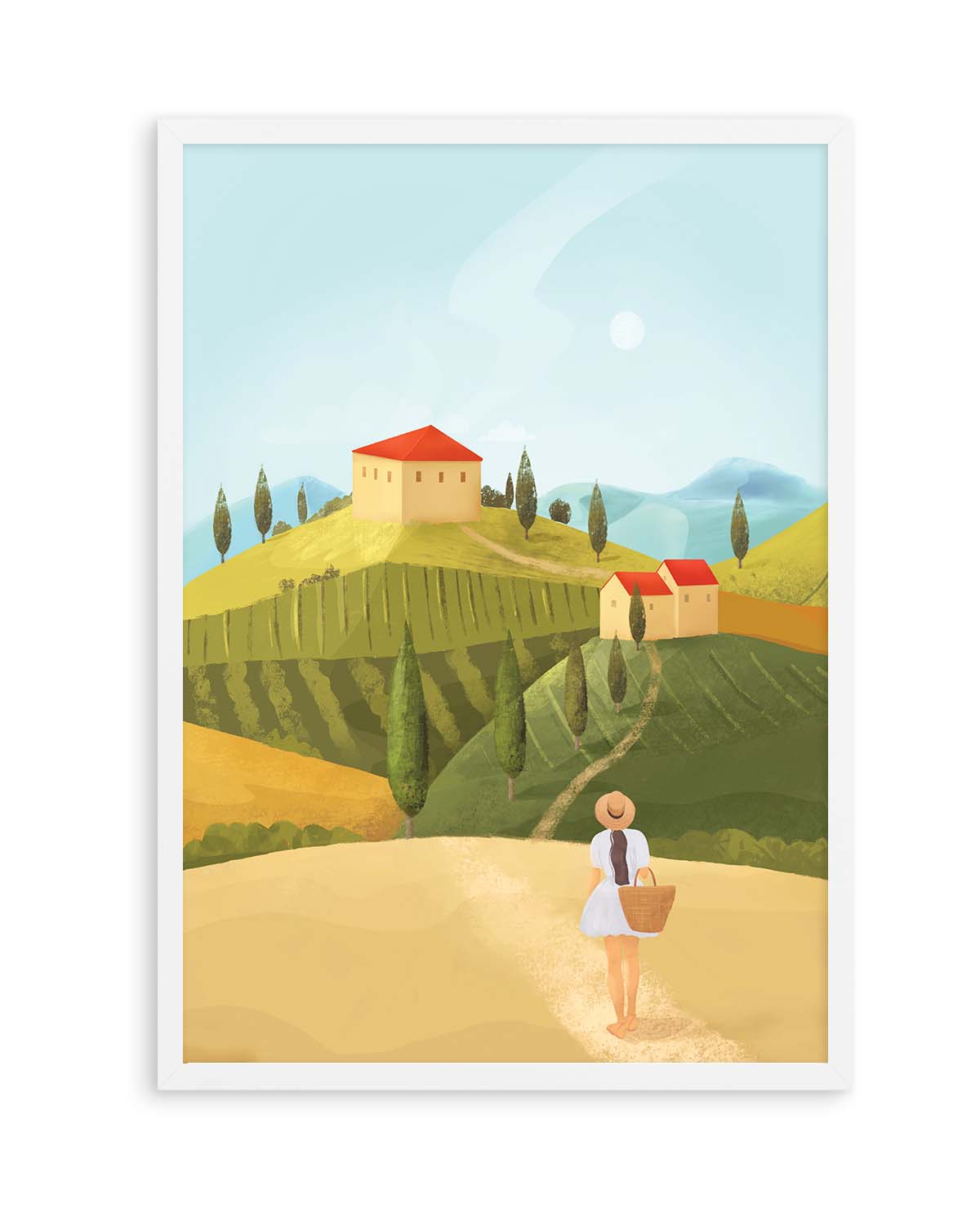 Tuscany By Petra Lizde | Art Print