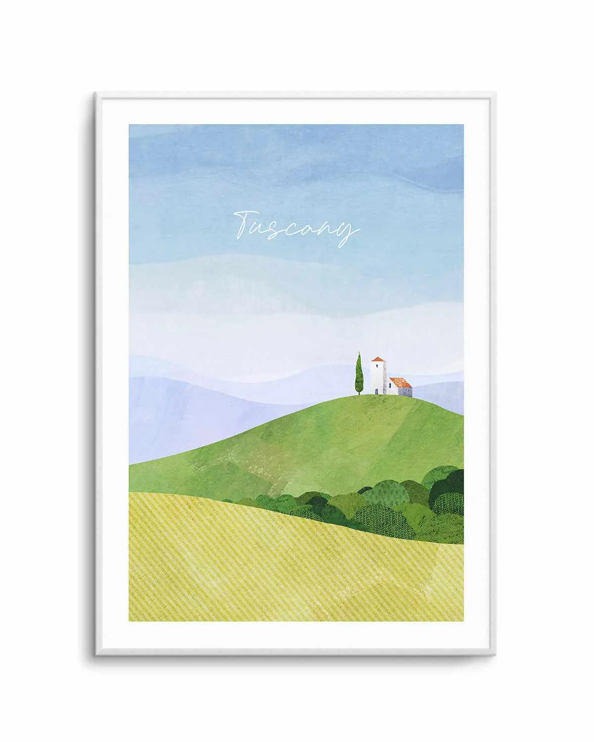 Tuscany by Henry Rivers Art Print from Olive et Oriel where you can shop wallpaper and artworks online