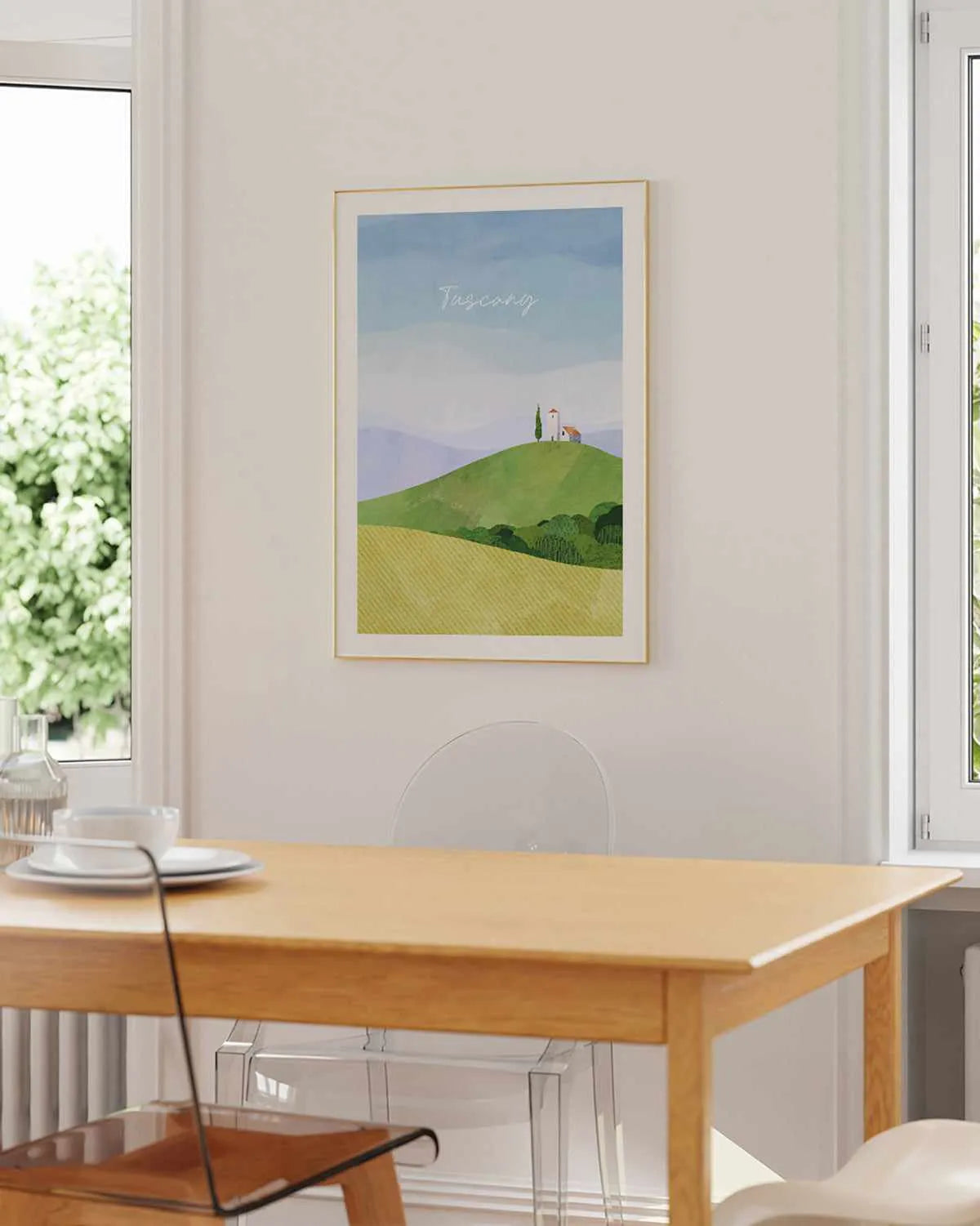 Tuscany by Henry Rivers Art Print from Olive et Oriel where you can shop wallpaper and artworks online