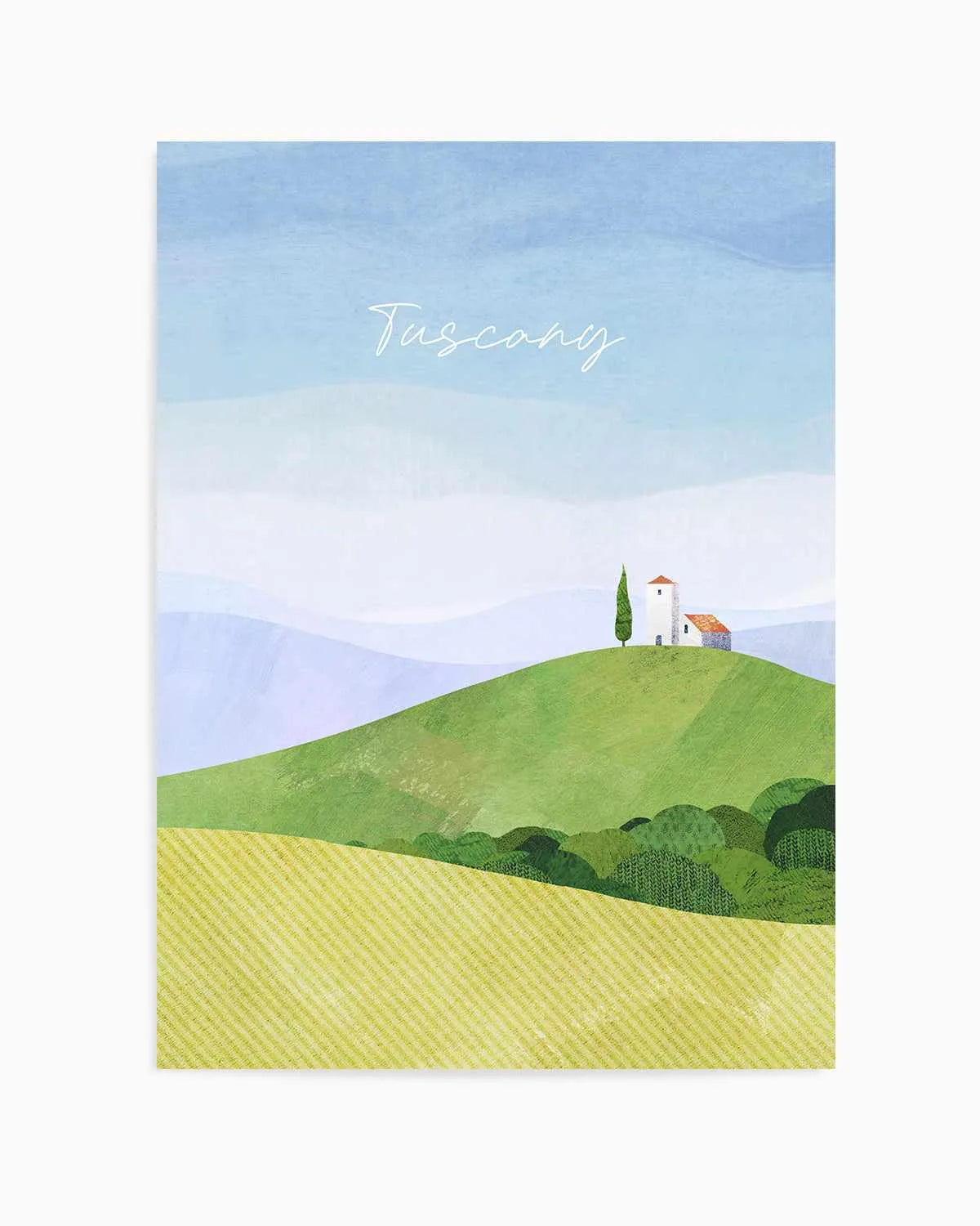 Tuscany by Henry Rivers Art Print from Olive et Oriel where you can shop wallpaper and artworks online