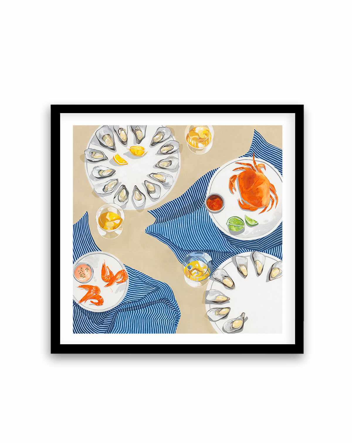 Twenty Oyster by Cat Gerke | Art Print