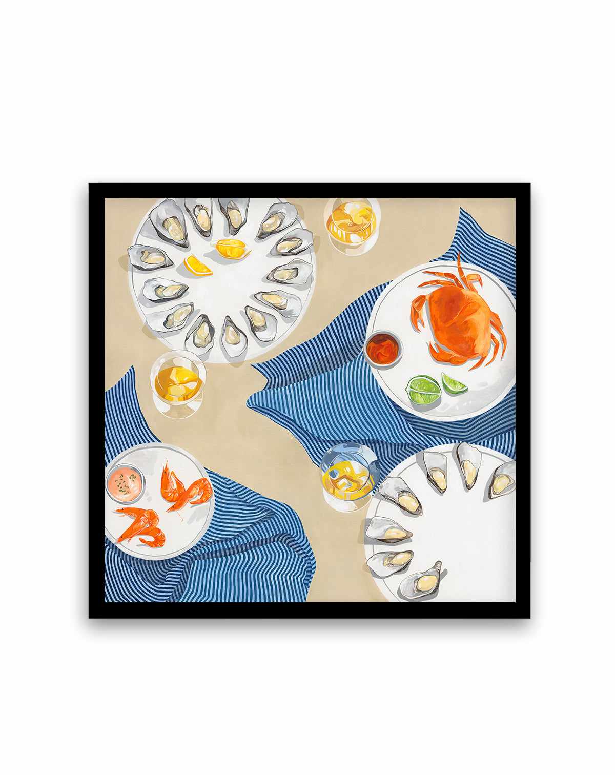 Twenty Oyster by Cat Gerke | Art Print