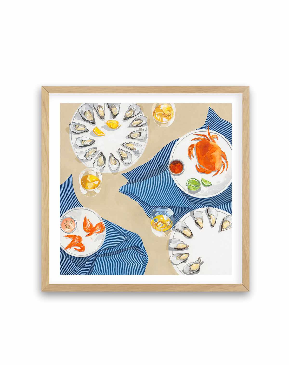 Twenty Oyster by Cat Gerke | Art Print