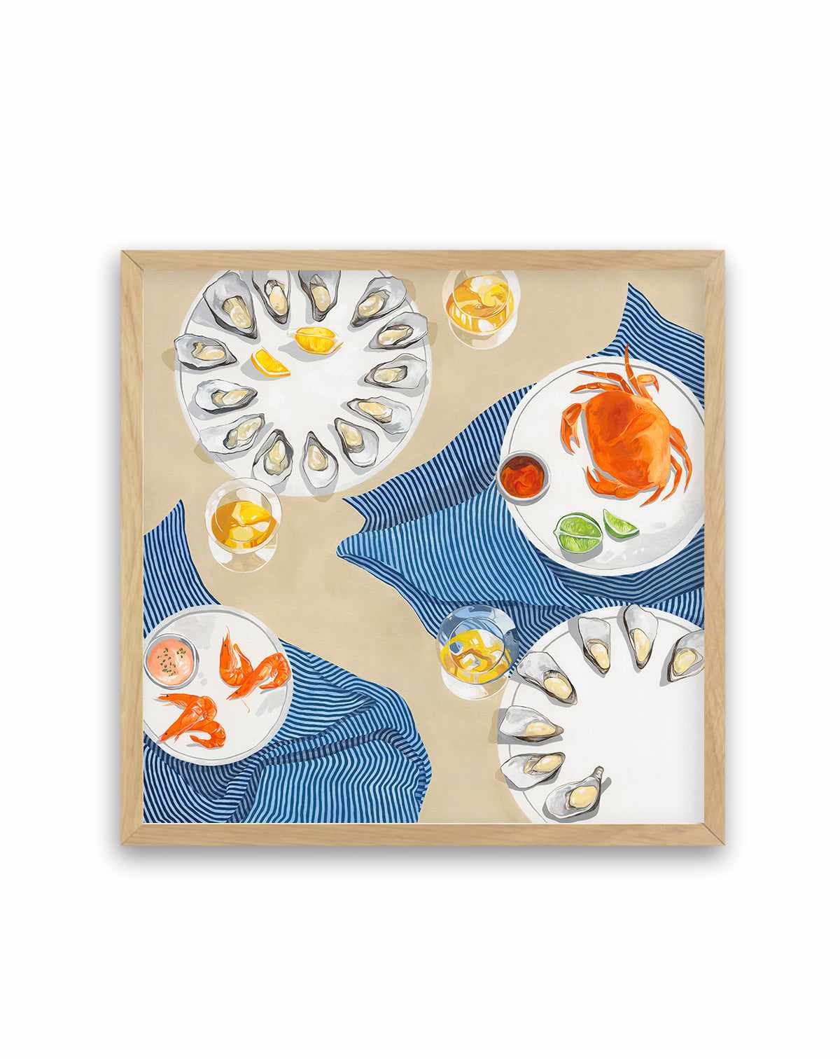 Twenty Oyster by Cat Gerke | Art Print