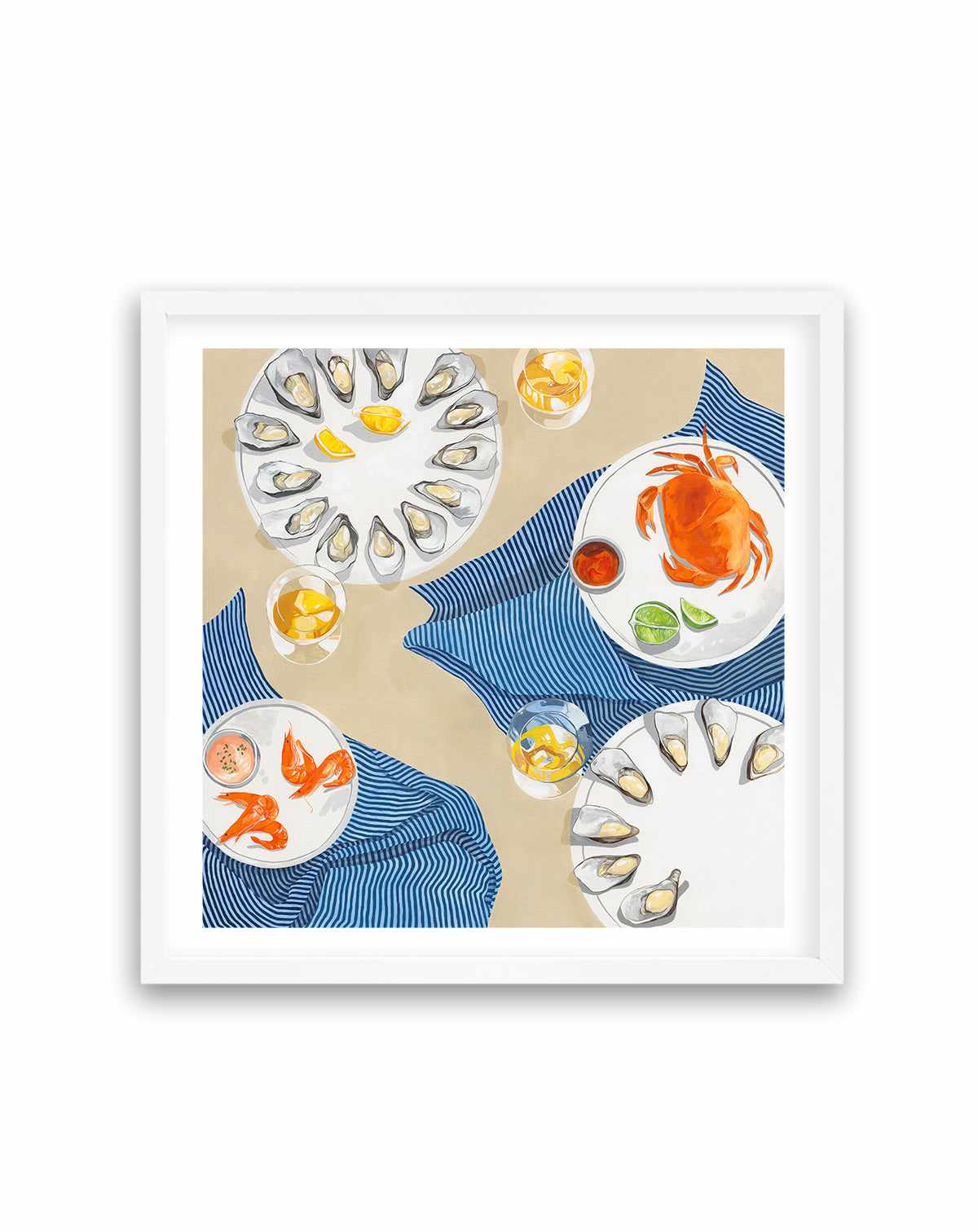 Twenty Oyster by Cat Gerke | Art Print