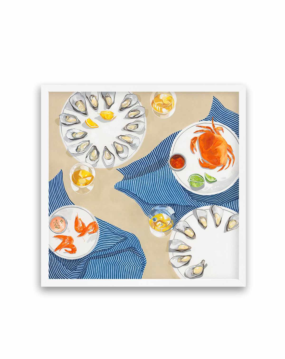 Twenty Oyster by Cat Gerke | Art Print