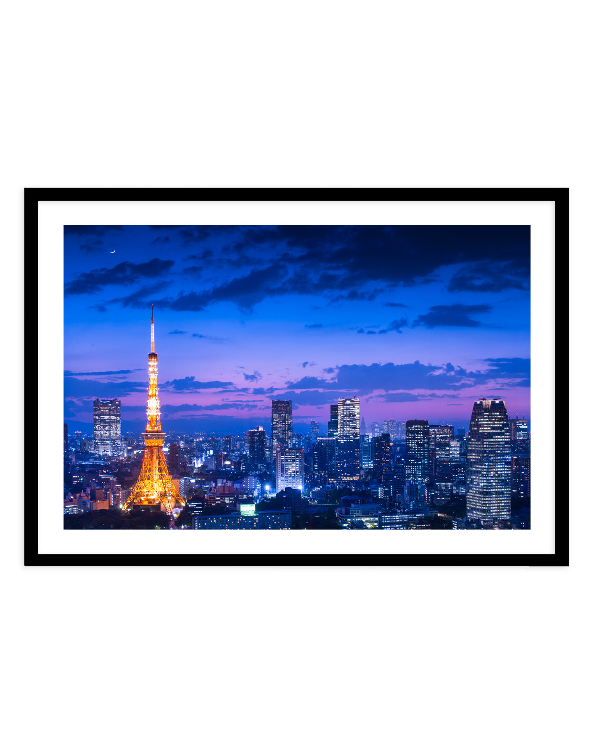 Twilight Tokyo Tower by Takao Kataoka | Art Print