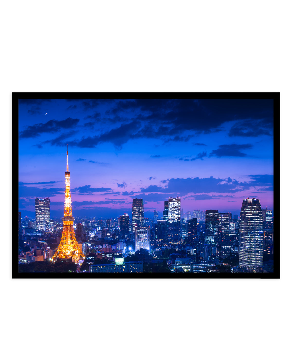 Twilight Tokyo Tower by Takao Kataoka | Art Print