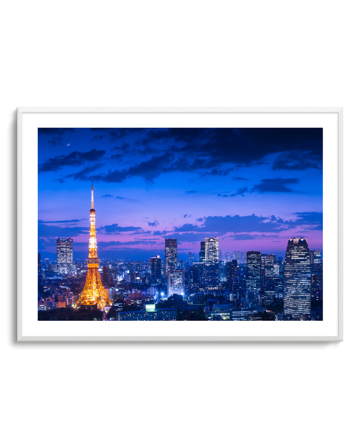 Twilight Tokyo Tower by Takao Kataoka | Art Print