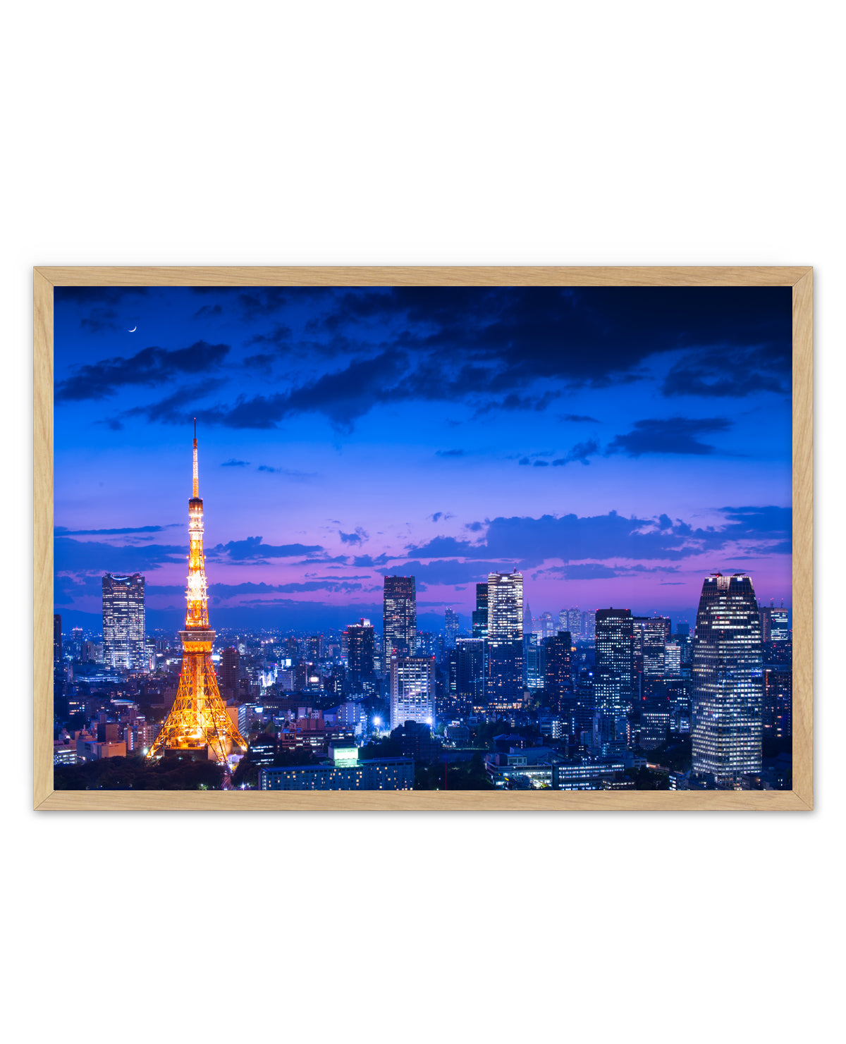 Twilight Tokyo Tower by Takao Kataoka | Art Print