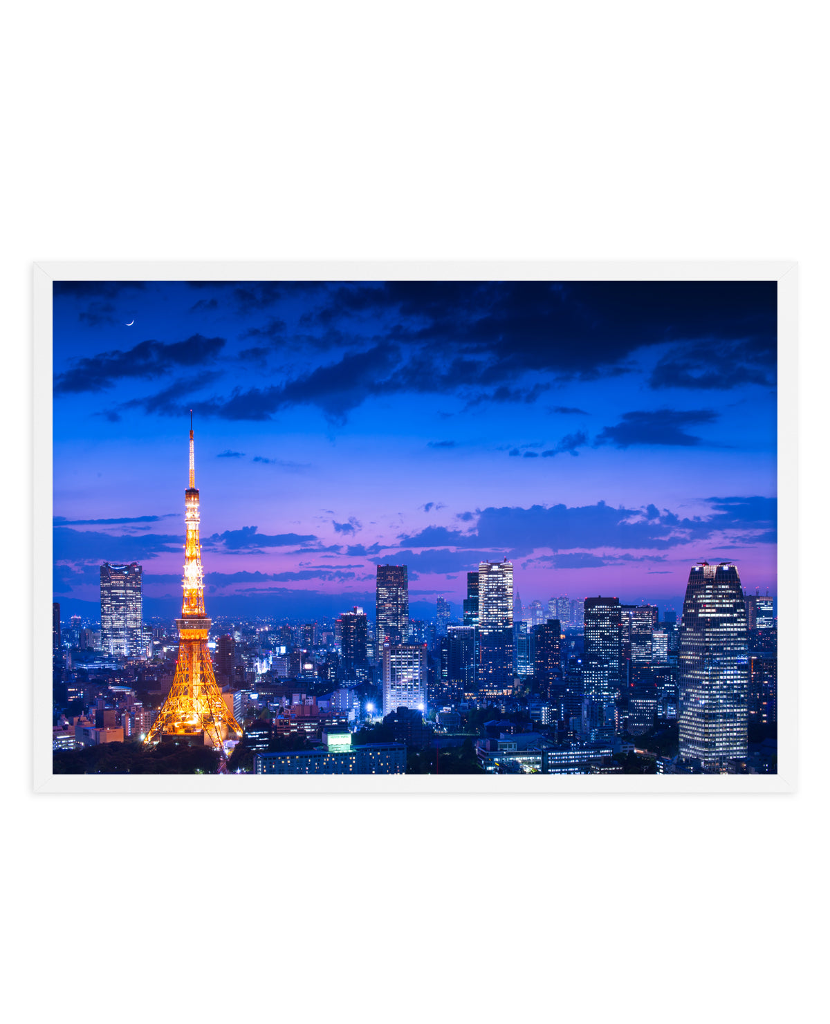 Twilight Tokyo Tower by Takao Kataoka | Art Print