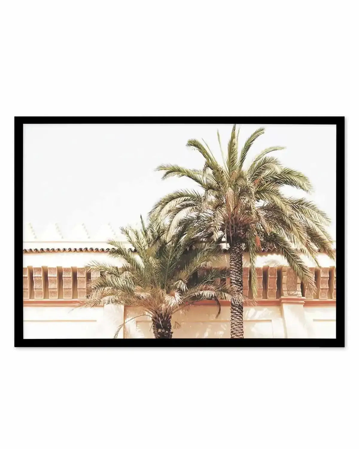 Twin Palms Art Print from Olive et Oriel where you can shop wallpaper and artworks online