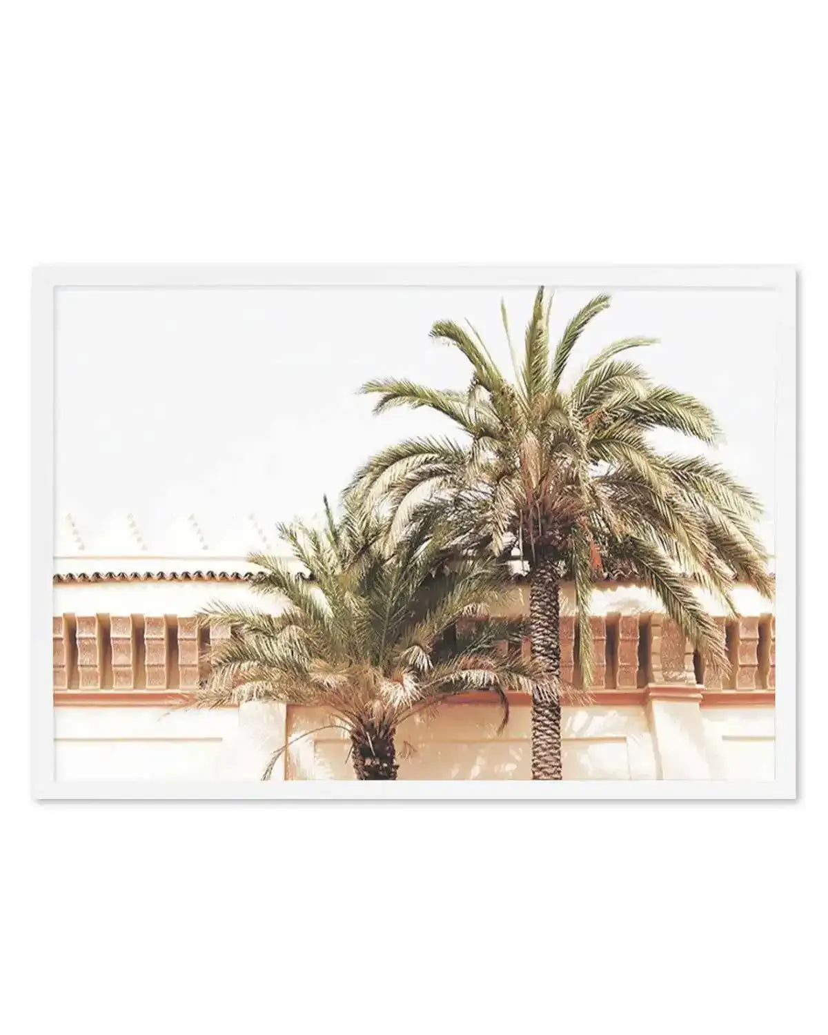 Twin Palms Art Print from Olive et Oriel where you can shop wallpaper and artworks online
