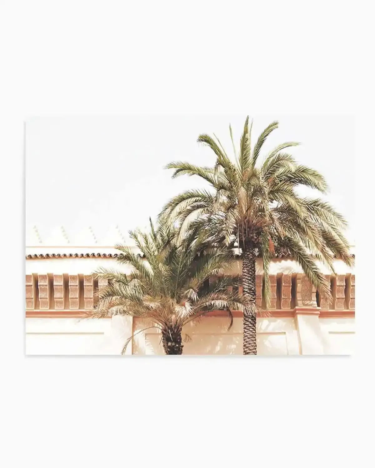 Twin Palms Art Print from Olive et Oriel where you can shop wallpaper and artworks online