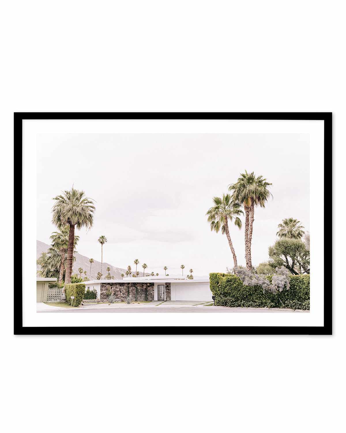 Twin Palms, Palm Springs Art Print