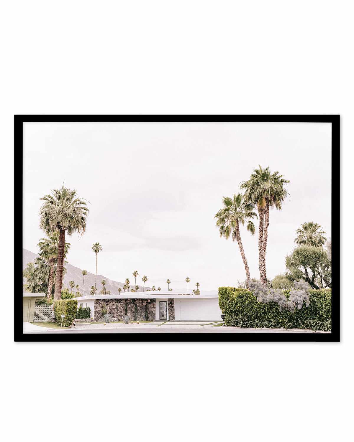 Twin Palms, Palm Springs Art Print