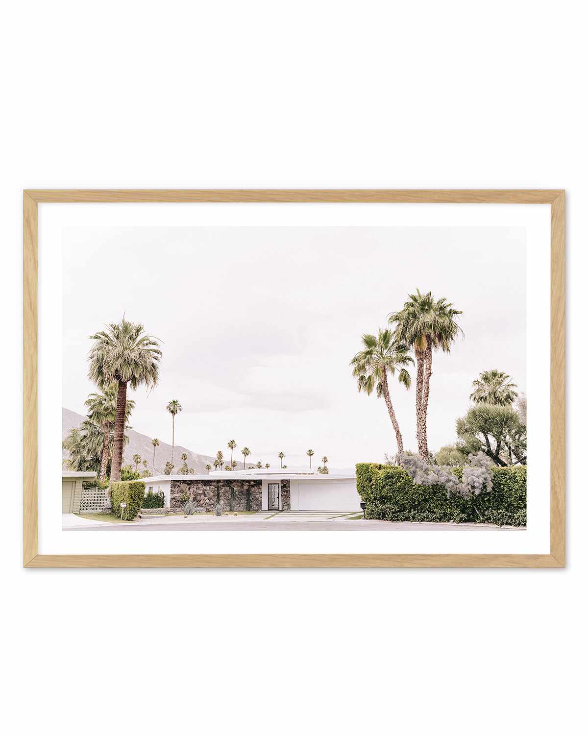 Twin Palms, Palm Springs Art Print